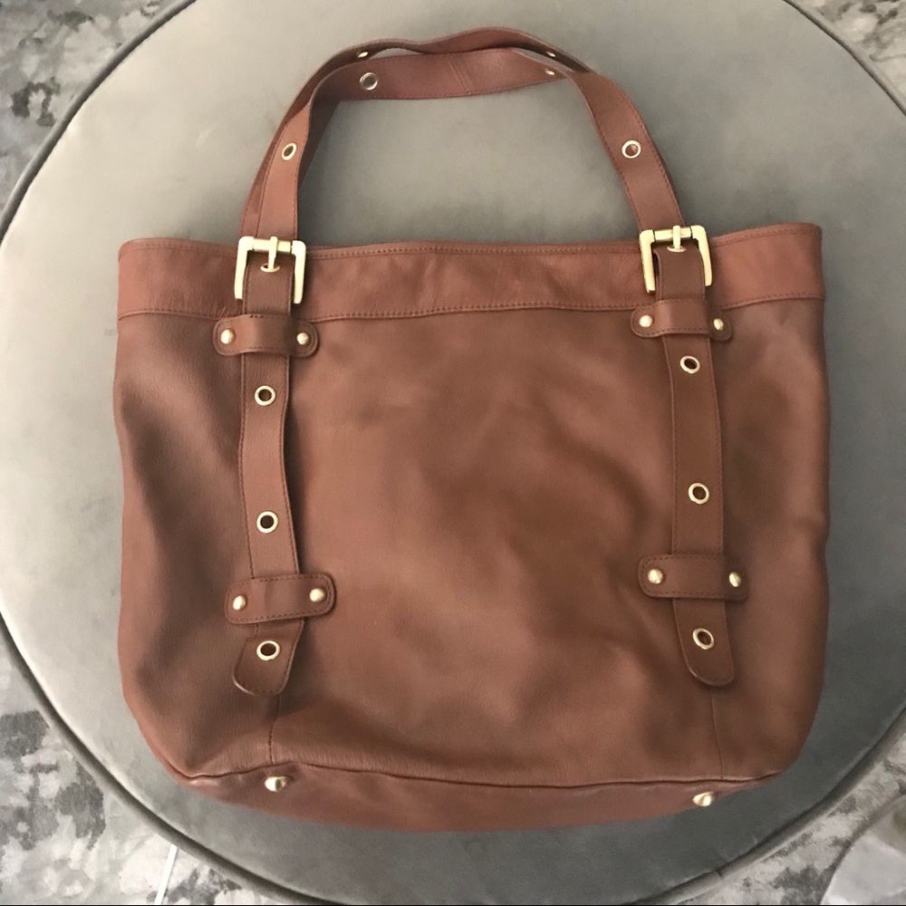 Steve by Steve Madden leather tote bag.